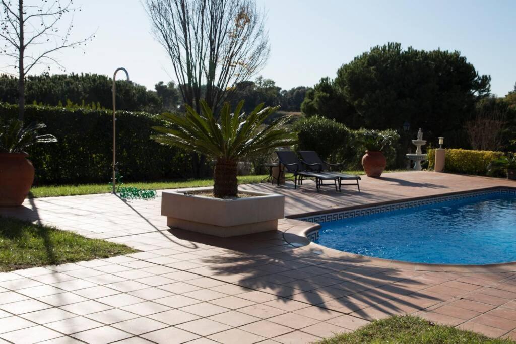 Casa Bella Con Piscina Caldes De Montbui Exterior foto