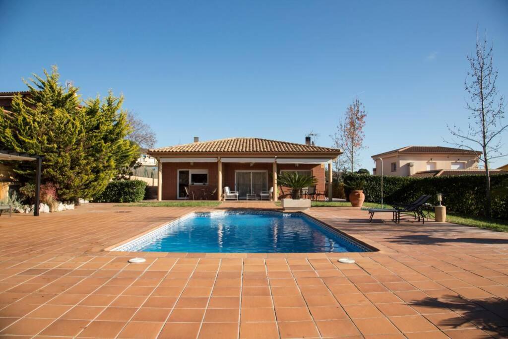 Casa Bella Con Piscina Caldes De Montbui Exterior foto