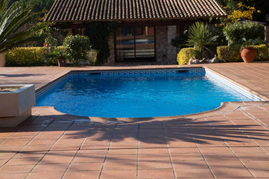 Casa Bella Con Piscina Caldes De Montbui Exterior foto